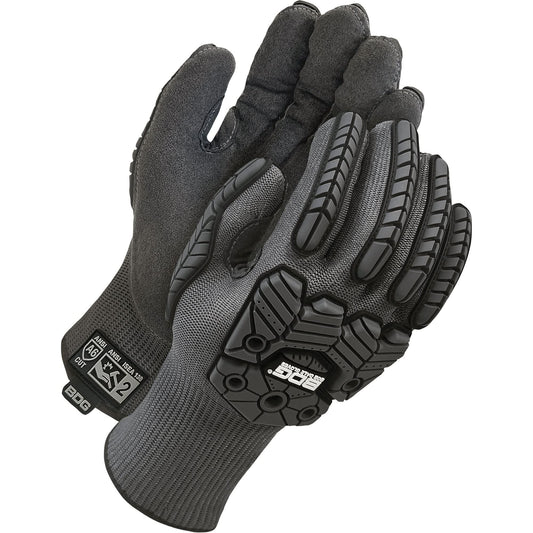 Deny® Lined Cut-Resistant Impact Gloves, 13, Microfibre Palm, Elastic Cuff