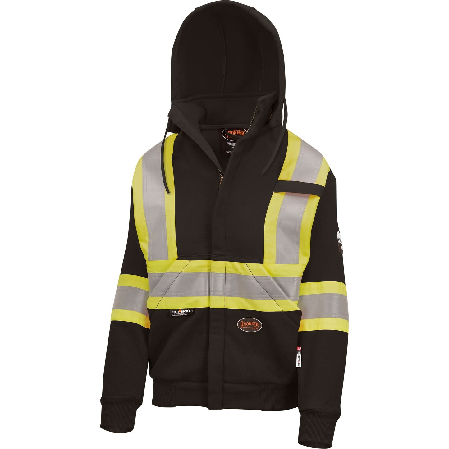 Heavyweight Safety Hoodie, Women's, 4X-Large, Black