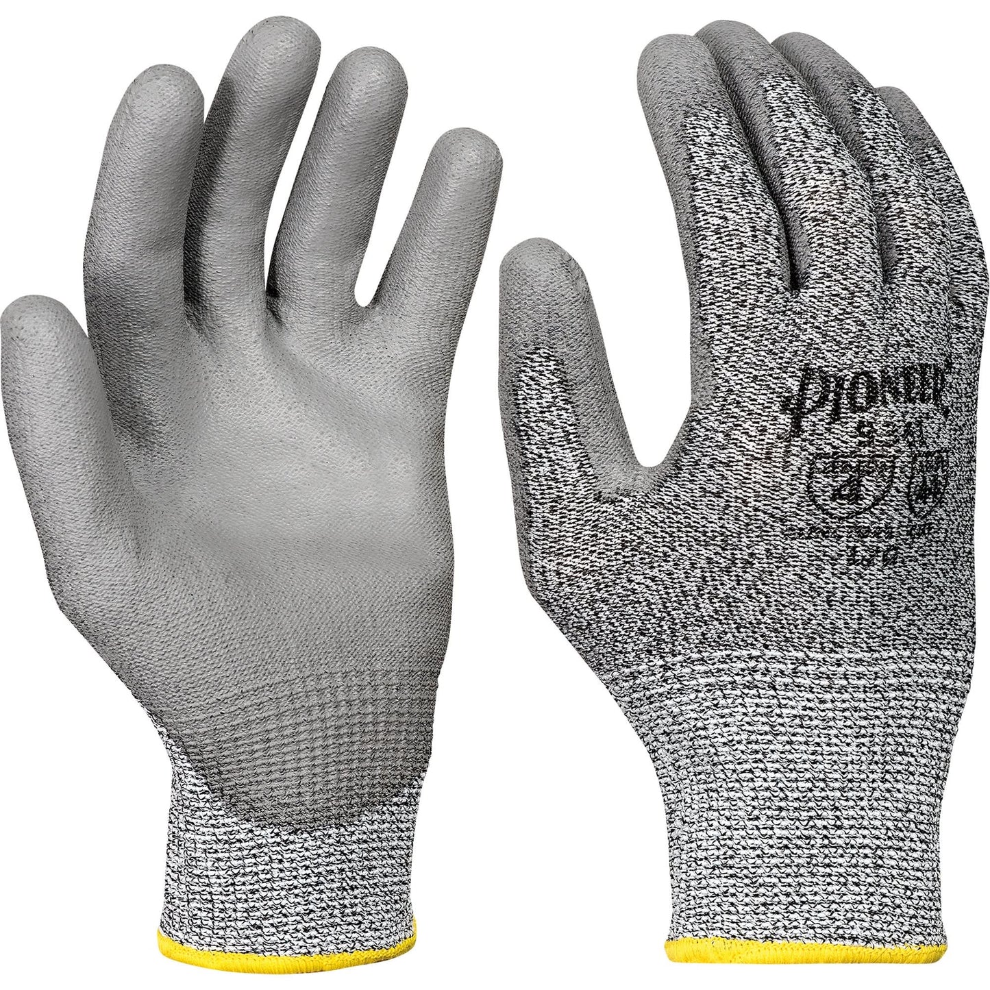 Cut-Resistant Gloves, Size 2X-Large, 13 Gauge, Polyurethane Coated, ASTM ANSI Level A4