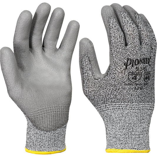 Gants anti-coupure, taille 2TG, jauge 13, enduit de polyuréthane, ASTM ANSI Niveau A4