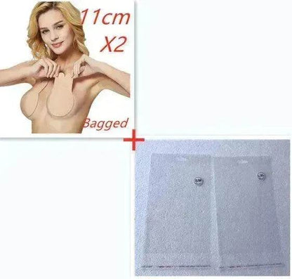 Reusable Silicone Nipple Covers, Invisible Anti-Bump Adhesive Chest Pads