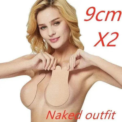 Reusable Silicone Nipple Covers, Invisible Anti-Bump Adhesive Chest Pads