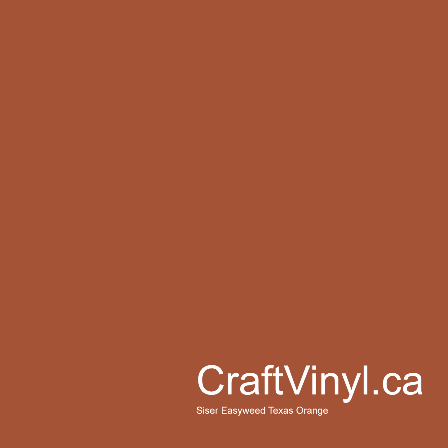 Siser Texas Orange Easyweed, feuilles de 12" x 12"