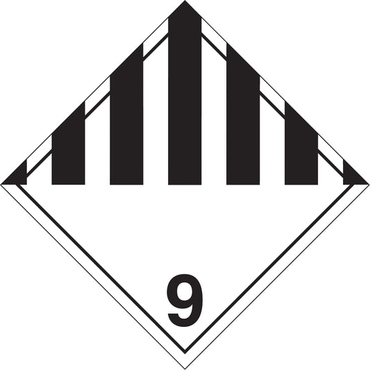 Miscellaneous Danger TDG Placard, Adhesive Vinyl