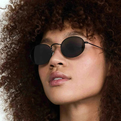 Small Oval Frame Retro Sunglasses