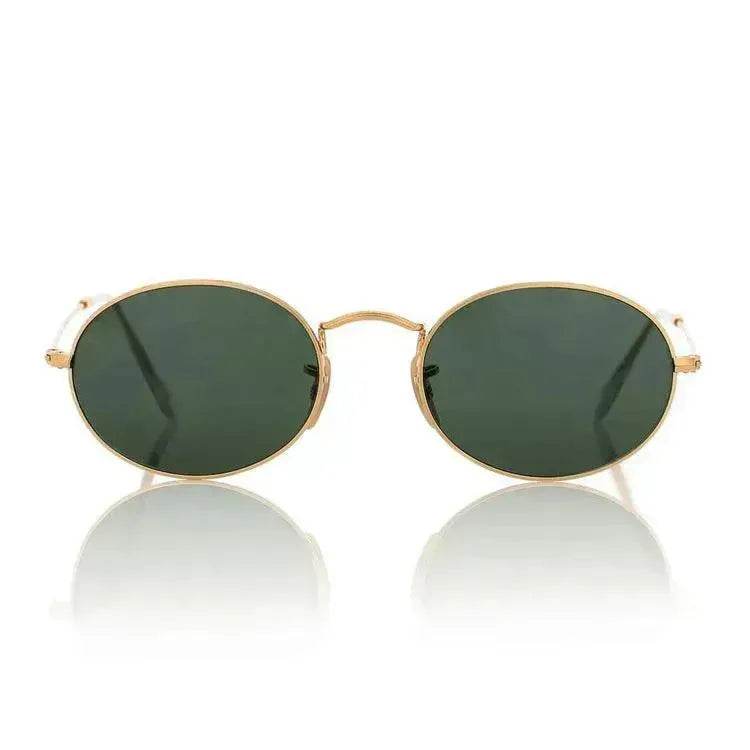 Small Oval Frame Retro Sunglasses