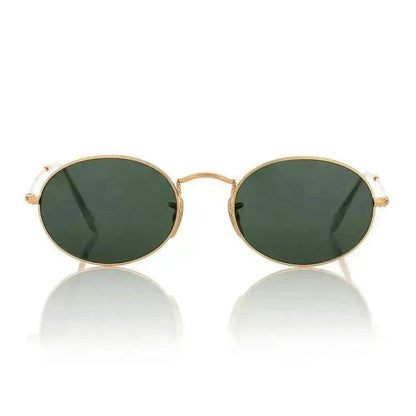 Small Oval Frame Retro Sunglasses