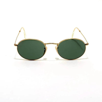 Small Oval Frame Retro Sunglasses