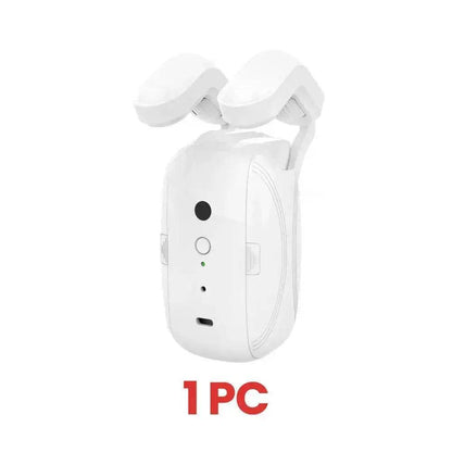 Smart Intelligent Curtain Opener Robot Motor BT Voice Control Switch Electric Curtain Robot APP Control Timer Setup Compatible with Home for Roman Rod