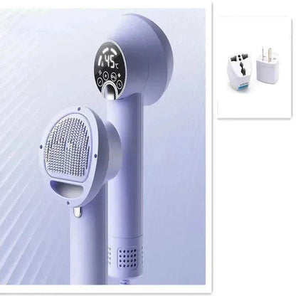 Séchoir intelligent pour animaux de compagnie Chien Golden Retriever Chat Toilettage Coiffure Souffleur et peigne Silencieux Sans danger Fournitures de nettoyage pour animaux de compagnie Produits pour animaux de compagnie