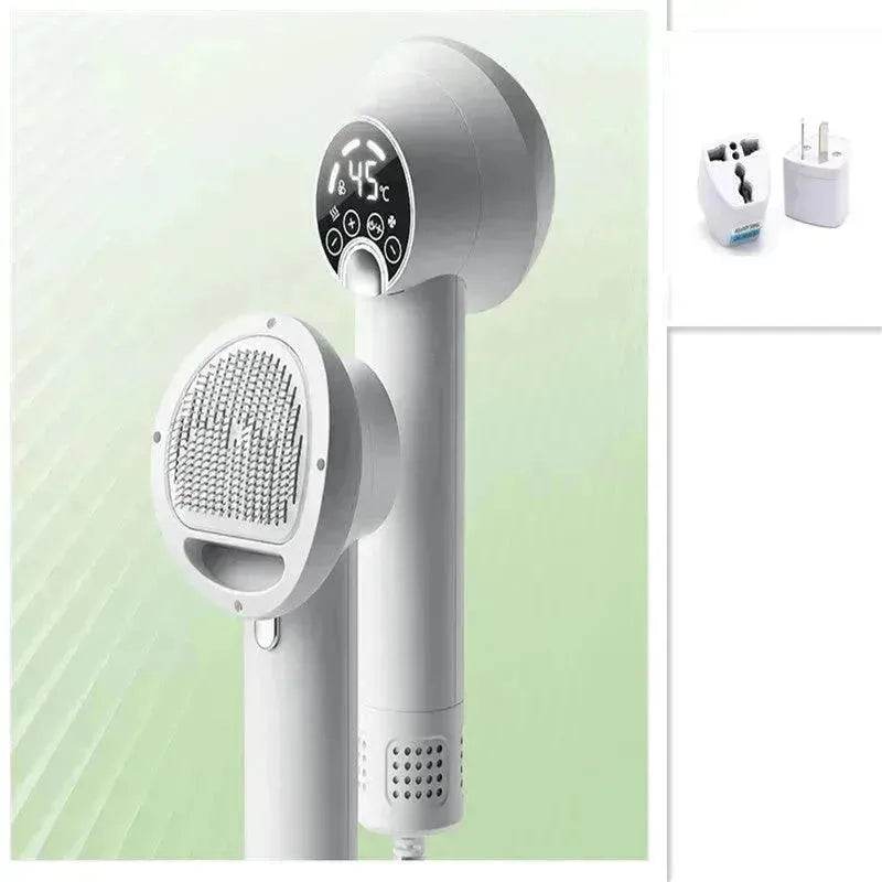 Séchoir intelligent pour animaux de compagnie Chien Golden Retriever Chat Toilettage Coiffure Souffleur et peigne Silencieux Sans danger Fournitures de nettoyage pour animaux de compagnie Produits pour animaux de compagnie
