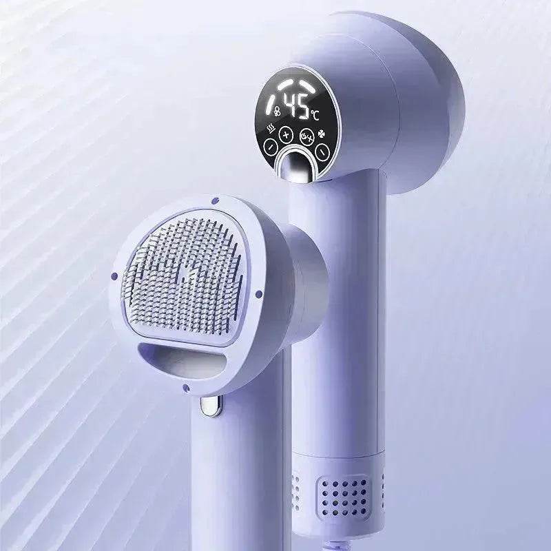 Séchoir intelligent pour animaux de compagnie Chien Golden Retriever Chat Toilettage Coiffure Souffleur et peigne Silencieux Sans danger Fournitures de nettoyage pour animaux de compagnie Produits pour animaux de compagnie