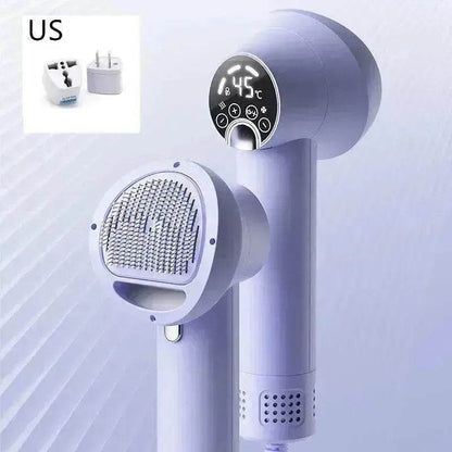 Séchoir intelligent pour animaux de compagnie Chien Golden Retriever Chat Toilettage Coiffure Souffleur et peigne Silencieux Sans danger Fournitures de nettoyage pour animaux de compagnie Produits pour animaux de compagnie