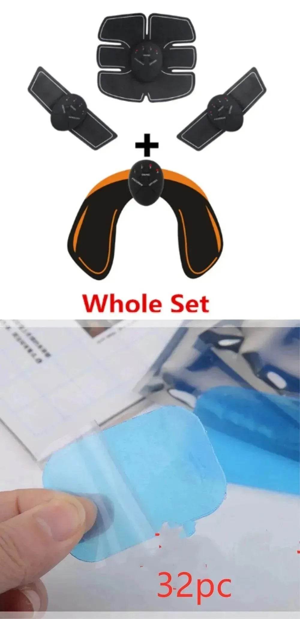 Patch intelligent rechargeable de simulation musculaire/abdominale