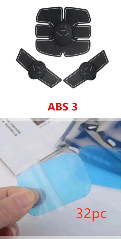 Patch intelligent rechargeable de simulation musculaire/abdominale