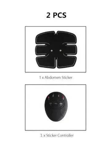 Patch intelligent rechargeable de simulation musculaire/abdominale