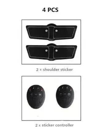 Patch intelligent rechargeable de simulation musculaire/abdominale