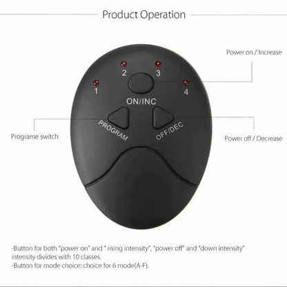 Patch intelligent rechargeable de simulation musculaire/abdominale