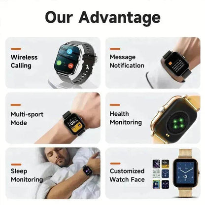 Smart Watch 144-inch Screen Full Touch Men And Women Bluetooth Calling