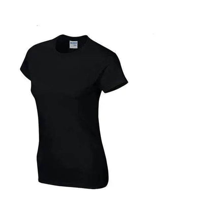 Solid color women's short-sleeved T-shirt combed cotton bottoming shirt advertising shirt custom