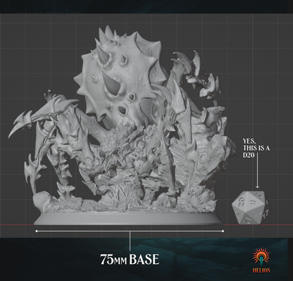 Spider Colossus Miniature | 5e Boss Expansion + Statblock