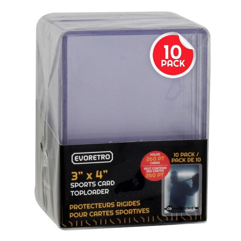 Sports Card Top Loaders EVORETRO Protectors 260 PT