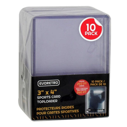 Sports Card Top Loaders EVORETRO Protectors 260 PT