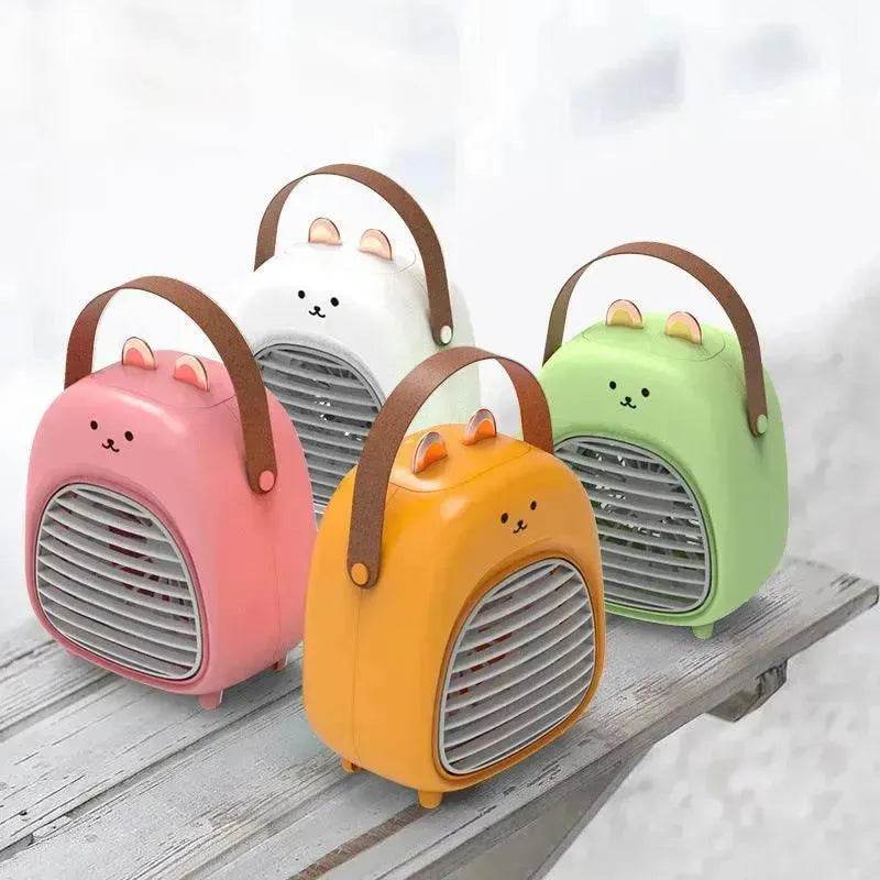 Spray Fan Humidification Cooling USB Portable Mute Desktop Fan