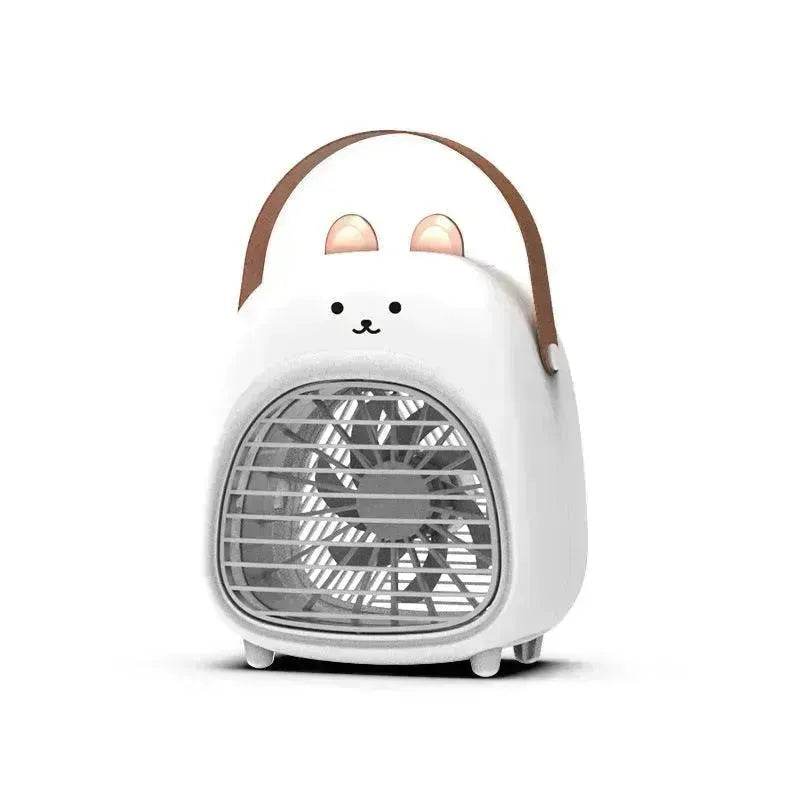 Spray Fan Humidification Cooling USB Portable Mute Desktop Fan