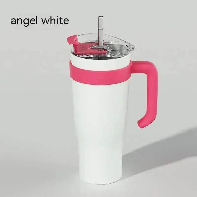 Stainless Steel Large Capacity Vacuum Insulated Straw Cup