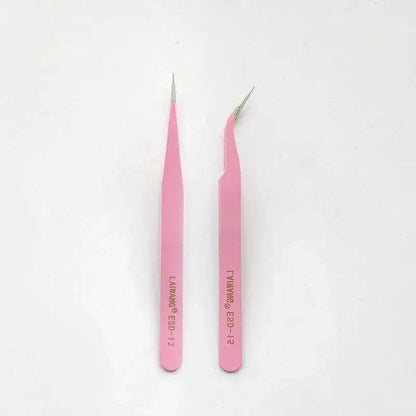 Stainless Steel Tweezers Macaron Colored Handbook And Paper Tape