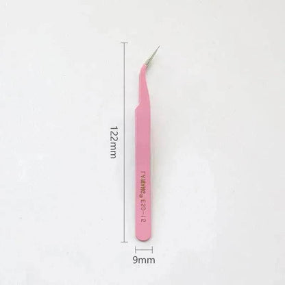 Stainless Steel Tweezers Macaron Colored Handbook And Paper Tape