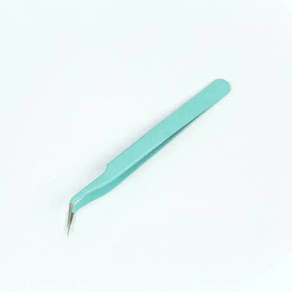 Stainless Steel Tweezers Macaron Colored Handbook And Paper Tape