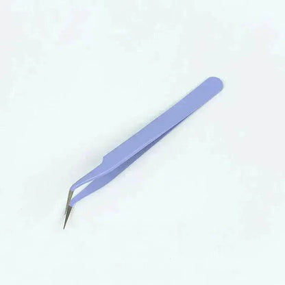 Stainless Steel Tweezers Macaron Colored Handbook And Paper Tape