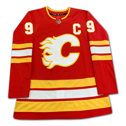 LANNY MCDONALD AUTOGRAPHED CALGARY FLAMES JERSEY
