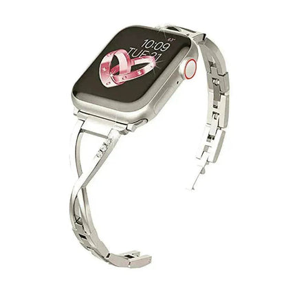 Starlight Color Metal Stainless Steel Watch Strap