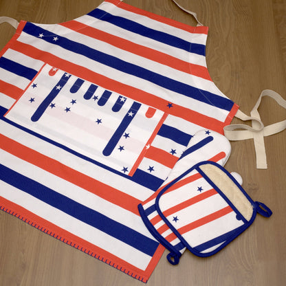 Flag the Stars: Heritage Cotton Apron