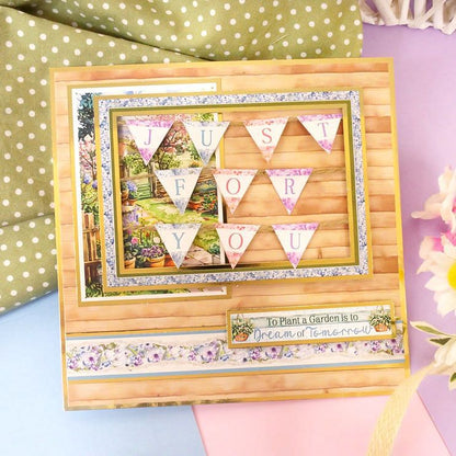 Crafty Stash Pads - Cottage Garden