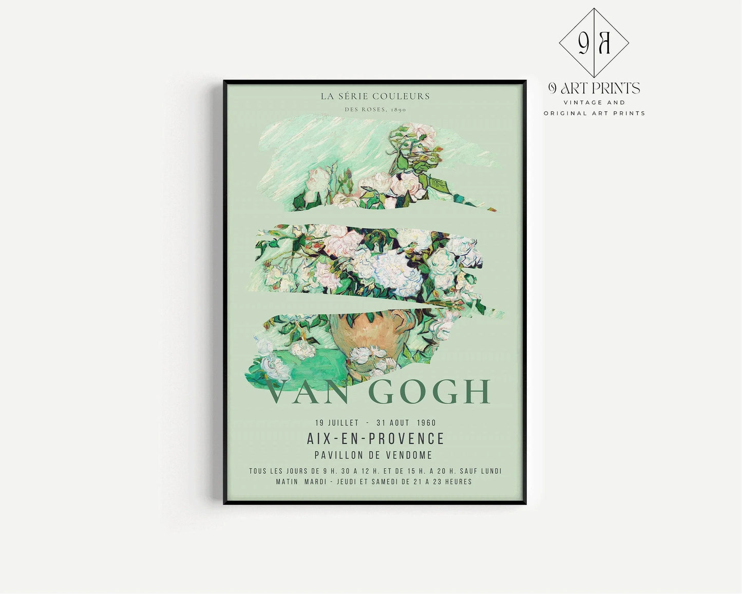 Van Gogh Exhibition Art Print Set: Museum Quality Giclee