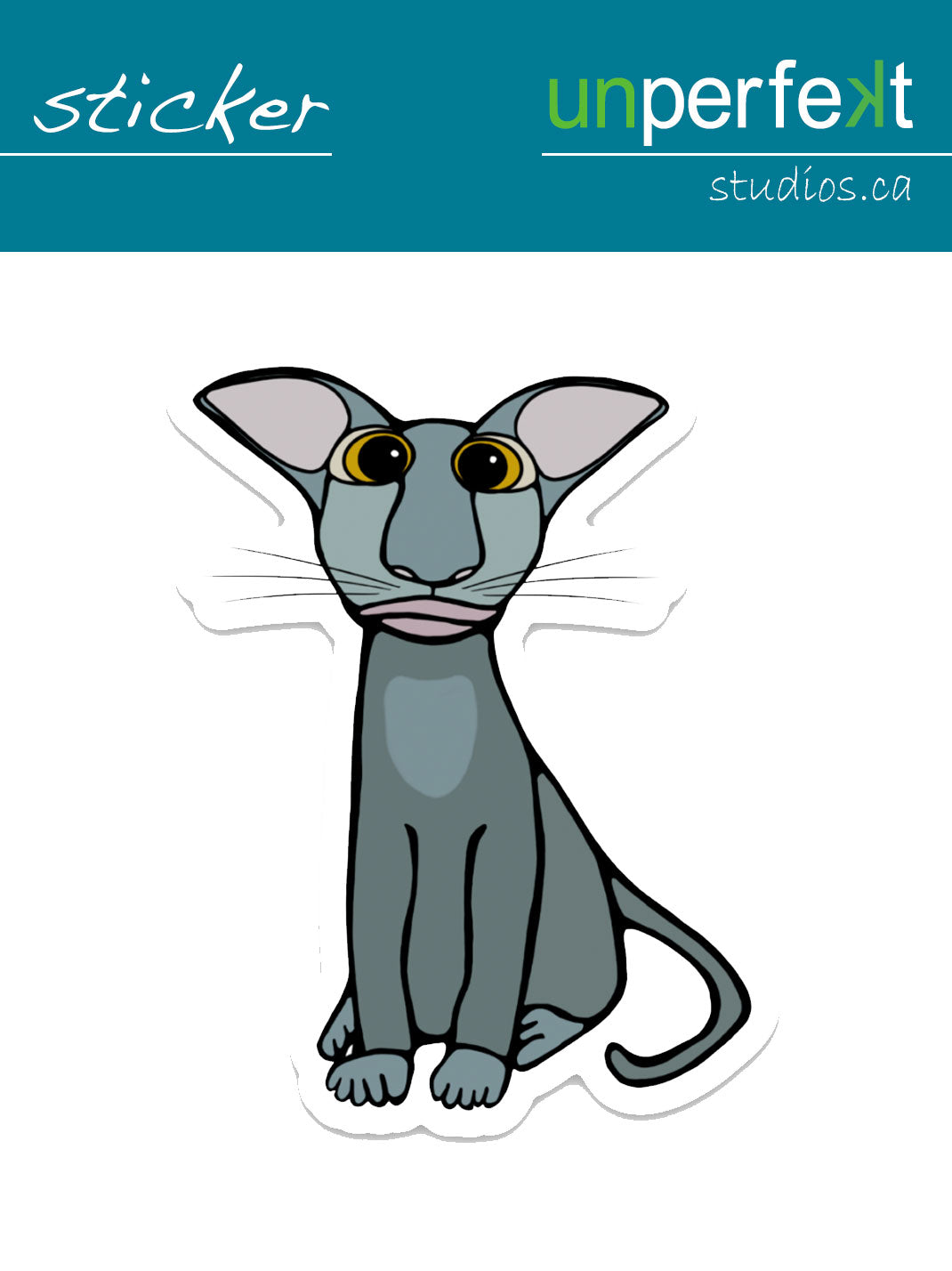 Vinyl Sticker - Loki the Cat
