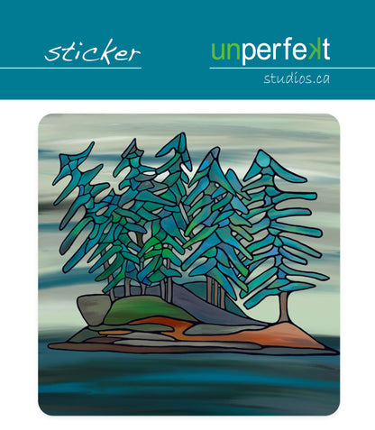 Vinyl Sticker - Little Island