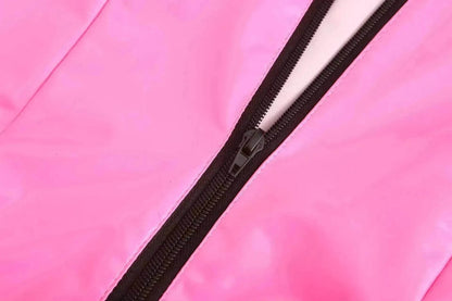 Mini-robe moulante en cuir élégante pour femmes, col en V, fermeture éclair, robe courte de soirée