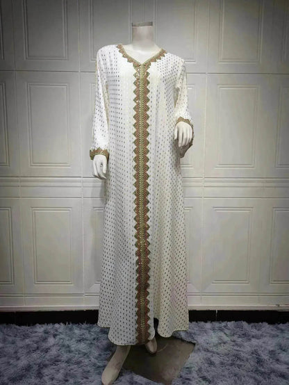 Summer Bronzing Arab  Dubai Gown
