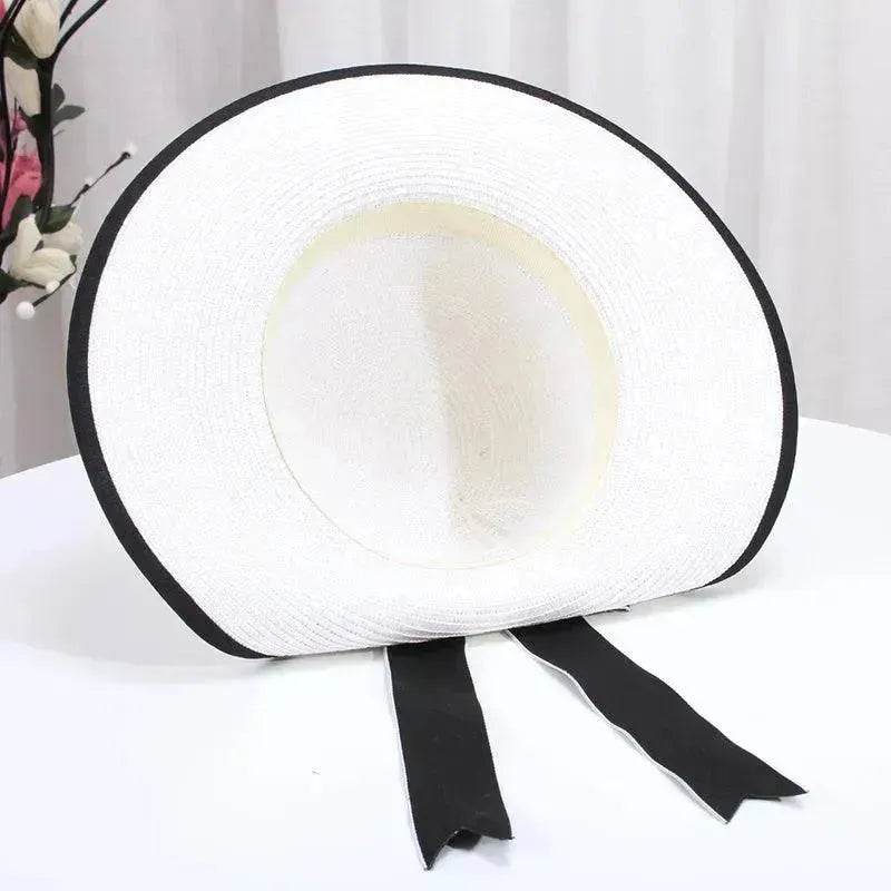 Summer Korean Bowknot Straw Hat