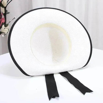 Summer Korean Bowknot Straw Hat