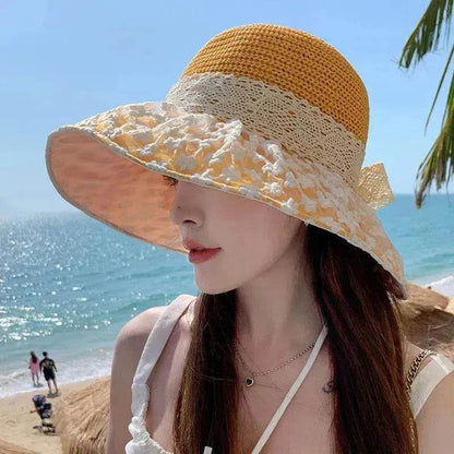 Summer Seaside Vacation Sun Protection Sun Hat Fashion Foldable