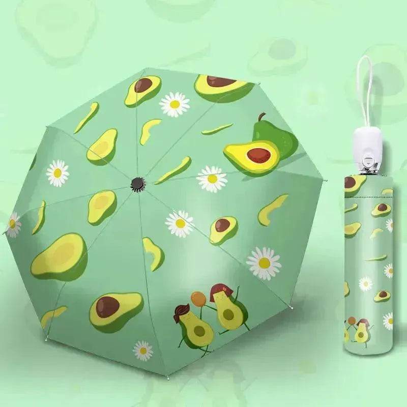 Sun Umbrella Umbrella Dual-Use Cute Lightweight Automatic Folding Umbrella