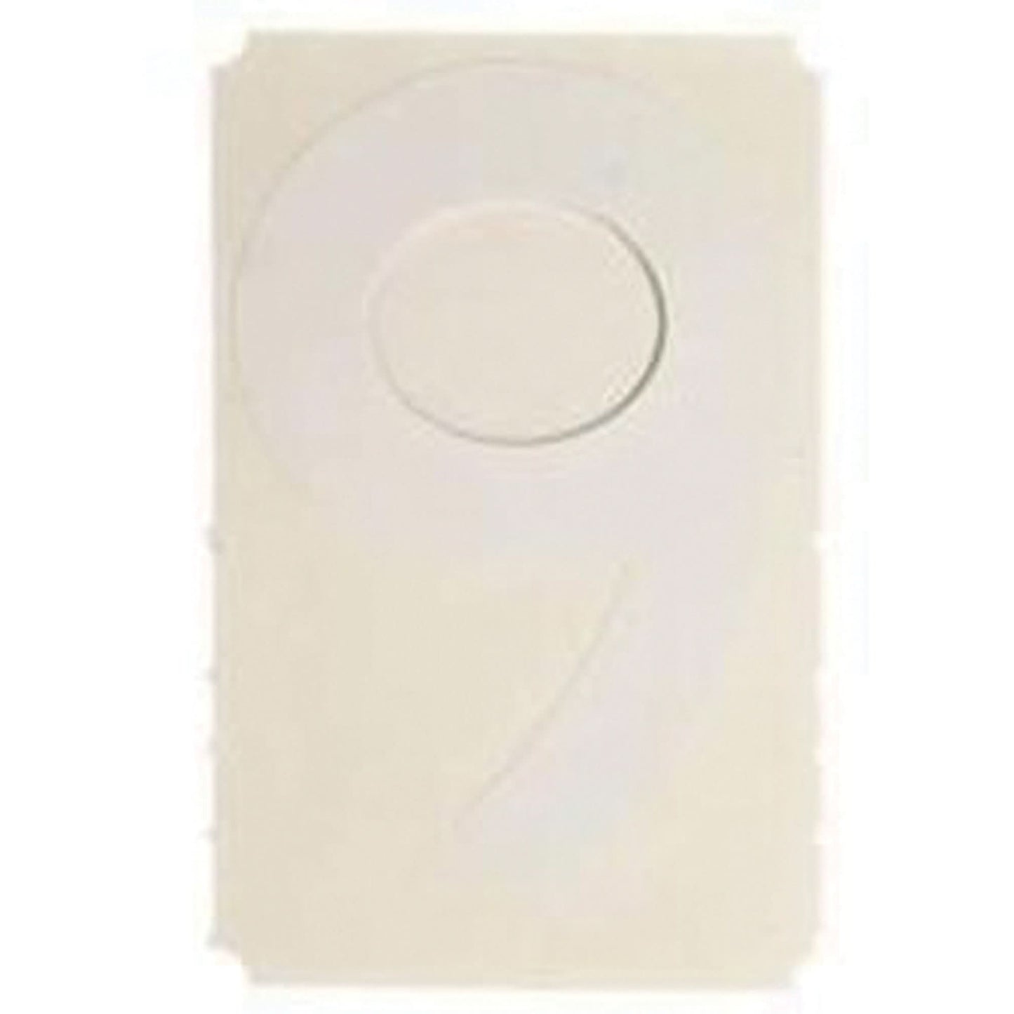 Quick-Align® Individual Gothic Number and Letter Labels, 9, 2" H, White