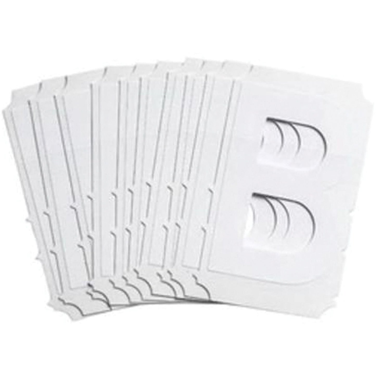 Quick-Align® Individual Gothic Number and Letter Labels, B, 3" H, White