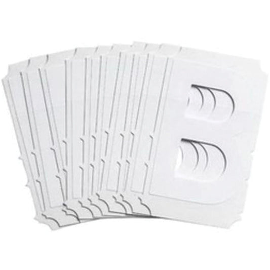 Quick-Align® Individual Gothic Number and Letter Labels, B, 3" H, White